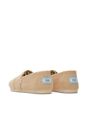 Classic Espadrilles Toms 10018279 Natural Undyed