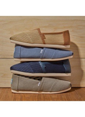 Alpargata Classic Toms 10021903 Cinzento