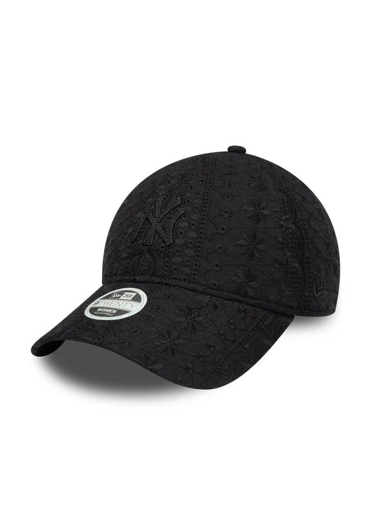 New York Yankees Womens MLB Broderie 9TWENTY Adjustable Cap New Era 60667493 Black New York Yankees Womens MLB Broderie 9TWENTY Adjustable Cap New Era 60667493 Black