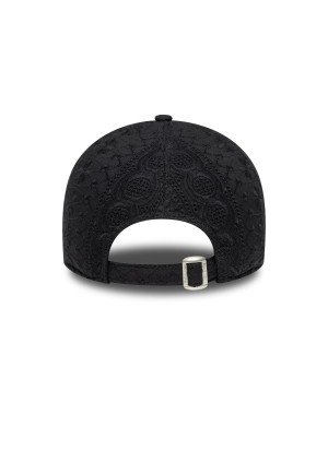 New York Yankees Womens MLB Broderie  9TWENTY Adjustable Cap New Era 60667493 Black