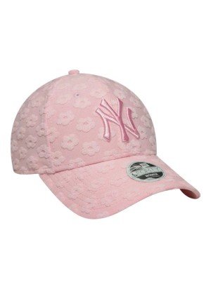 Boné New York Yankees Womens MLB Floral Towelling 9FORTY Adjustable Cap New Era 60667494 Rosa