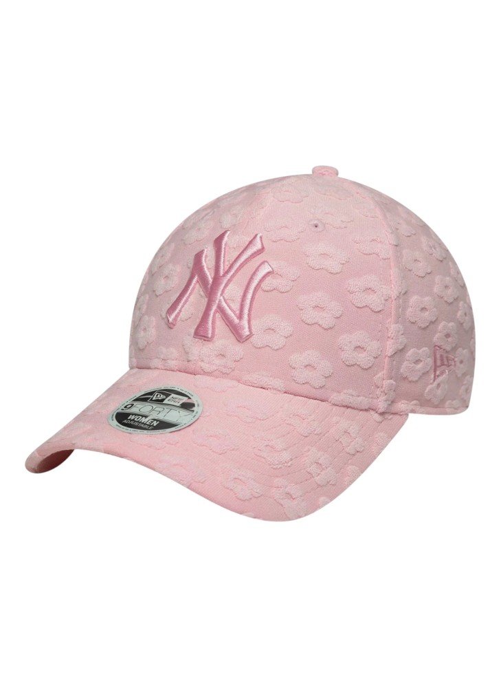 New York Yankees Womens MLB Floral Towelling 9FORTY Adjustable Cap New Era 60667494 Pink New York Yankees Womens MLB Floral Towelling 9FORTY Adjustable Cap New Era 60667494 Pink