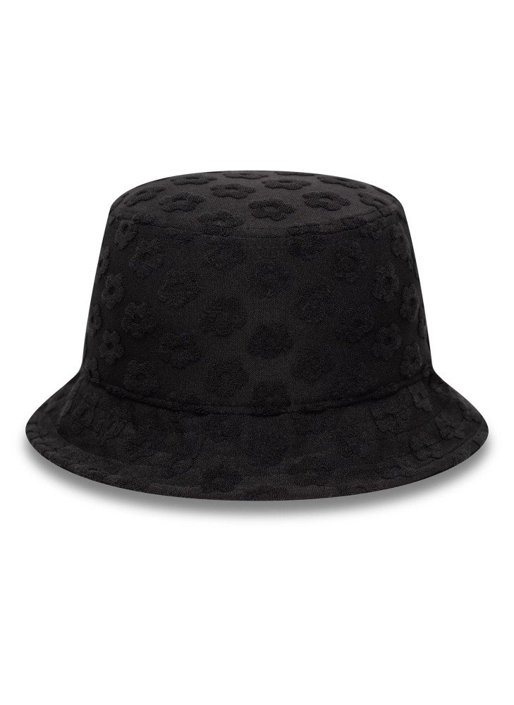 Womens New Era Towelling Adventure Bucket Hat New Era 60667654 Black Womens New Era Towelling Adventure Bucket Hat New Era 60667654 Black