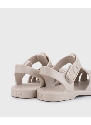 Clasica V.  Sandal Igor S10288-100 Beige