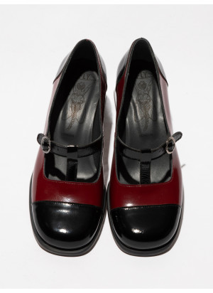 Sapato SOLF341FLY Fly London P145341000 Preto/Ferrugem