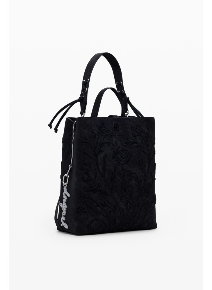 Mochila Romeo Floral Total Desigual 25WAKP06-2000 Black Mochila Romeo Floral Total Desigual 25WAKP06-2000 Black