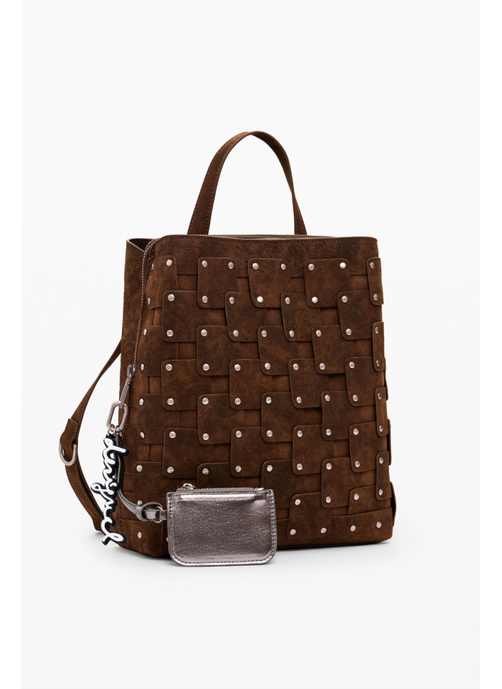 New Patch 1 Choco Sumy Backpack Desigual 25WAKP39-6009 Chocolate New Patch 1 Choco Sumy Backpack Desigual 25WAKP39-6009 Chocolate