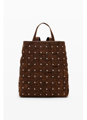 New Patch 1 Choco Sumy Backpack Desigual 25WAKP39-6009 Chocolate