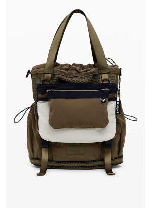 Basic Modular Discover Backpack Desigual 25WAKY10-4002 Kaki