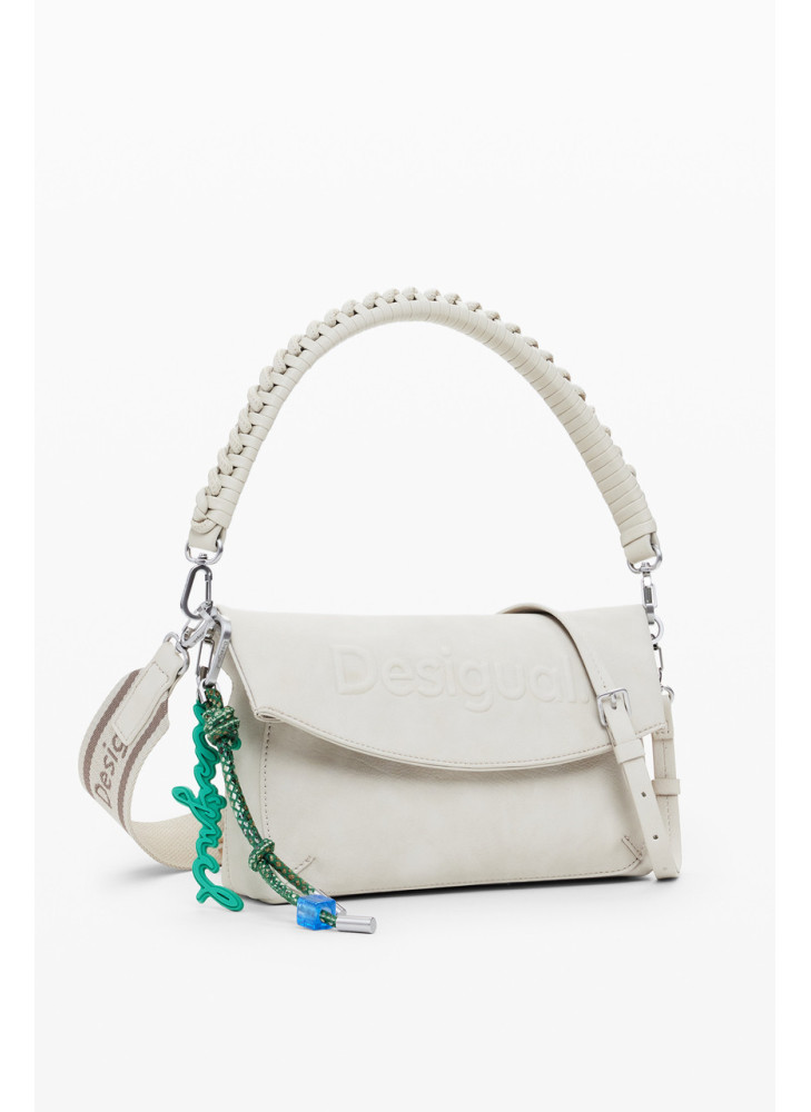 Half Logo Trokell Bag Desigual 25WAXPB2-6006 Stone Half Logo Trokell Bag Desigual 25WAXPB2-6006 Stone