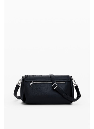 Sierra Naron Medium Flap Bag Desigual 25WAXPBD-2000 Black