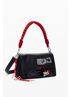 Mickey Rock Dortmund Flap Bag Desigual 25WAXP19-2000 Black