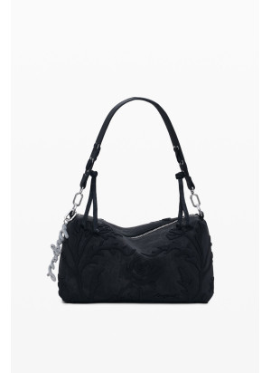 Bolsa Romeo Floral Total Bergamo Desigual 25WAXP41-2000 Preto