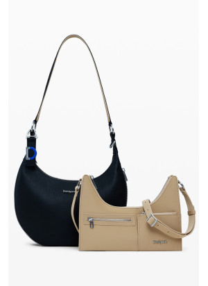 Bolsa Delta Lyra Desigual 25WAXP49-2000 Preto