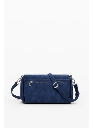 Sierra Naron Medium Flap Bag Desigual 25WAXPBF-5031 Blue