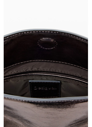 Half Logo Trokel Bag Desigual 25WAXPAQ-9225 Silver