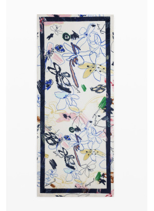 Arty Trazo Handkerchief  Desigual 25WAWA06-1025 Beige