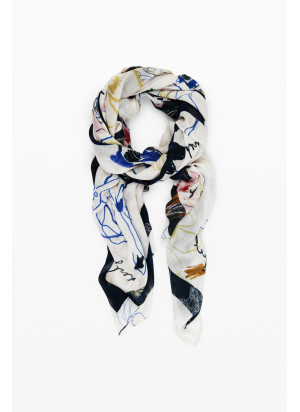Arty Trazo Handkerchief  Desigual 25WAWA06-1025 Beige