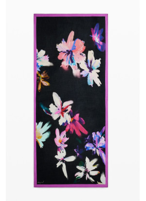 Floral Garden Handkerchief Desigual 25WAWA23-2000 Blabk