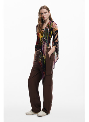Lenço Bird Lacroix Desigual 25WAWA04-3045 Rosa