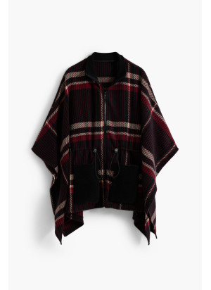 Poncho Desigual 25WAIA11-2000 Black