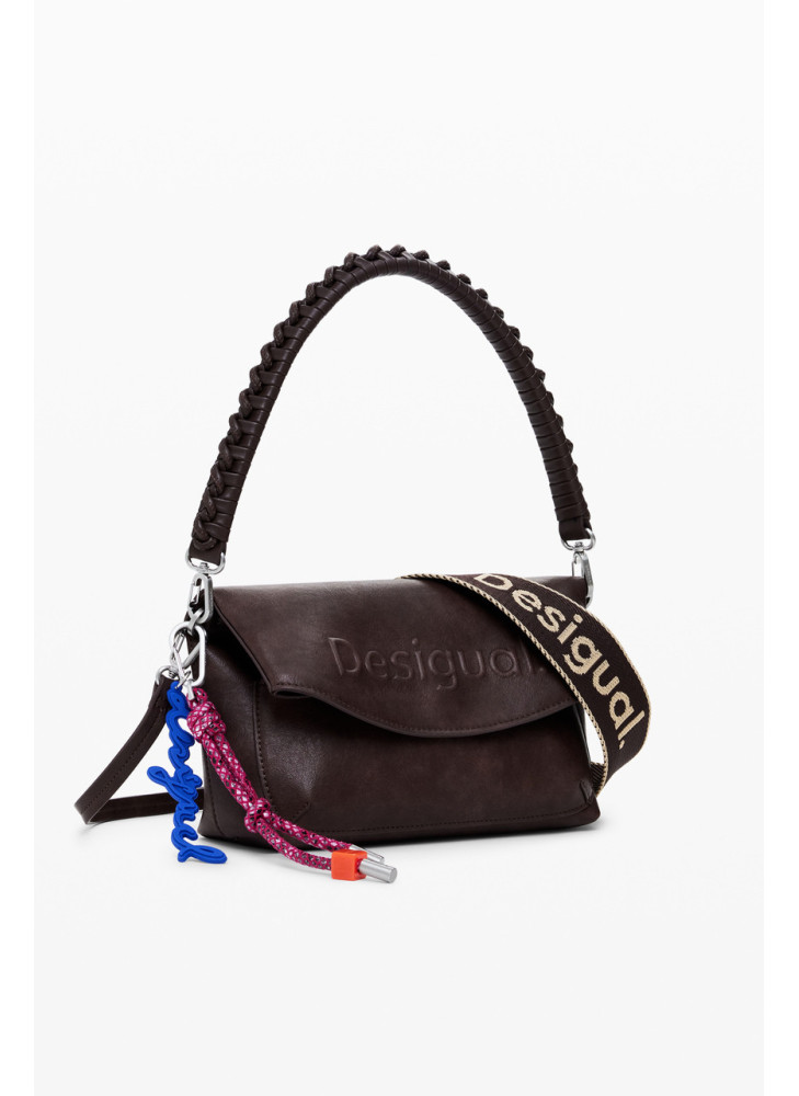 Bolsa Half Logo Trokel Desigual 25WAXP70-6009 Chocolate Bolsa Half Logo Trokel Desigual 25WAXP70-6009 Chocolate