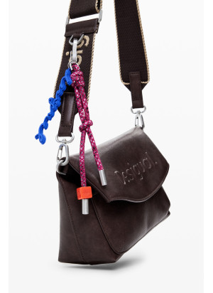 Half Logo Trokel Bag Desigual 25WAXP70-6009 Chocolate