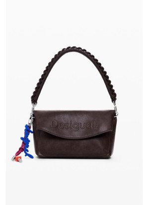 Half Logo Trokel Bag Desigual 25WAXP70-6009 Chocolate
