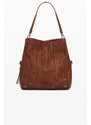 Embro Patch Loverty Bag Desigual 25WAXPA8-6011 Camel