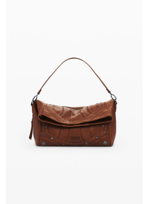 Bolsa Embro Patch Loverty Desigual  25WAXPA8-6011 Camel