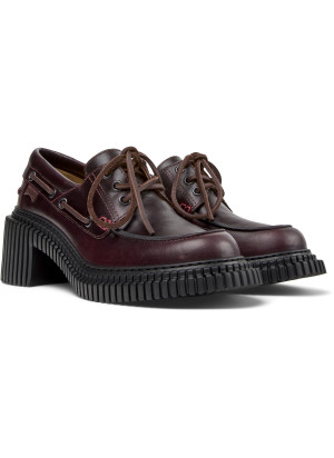 Pix London Shoes Camper K201812-003 Burgundy