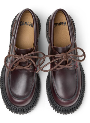 Pix London Shoes Camper K201812-003 Burgundy