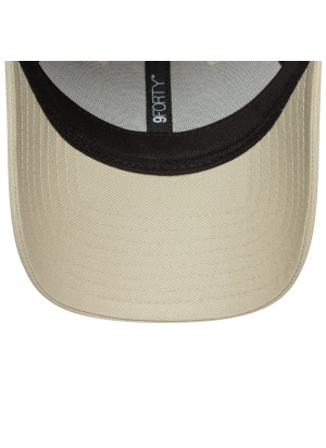 Boné New York Yankees Womens MLB Mini Logo 9FORTY Adjustable New Era 60675535 Bege