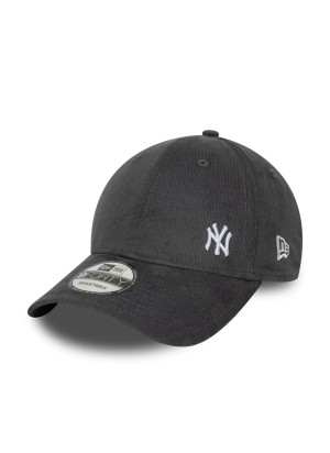 Boné New York Yankees MLB Flawless Cord 9FORTY Adjustable New Era 60691135 Cinzento