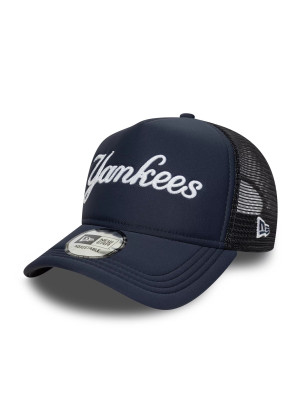 New York Yankees MLB Script 9FORTY Cap New Era 60691182 Navy