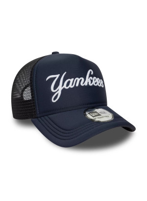 New York Yankees MLB Script 9FORTY Cap New Era 60691182 Navy
