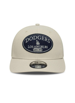 Boné LA Dodgers MLB Patch 9SEVENTY Stretch-Snap Adjustable New Era 60691205 Bege