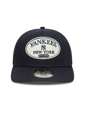 New York Yankees MLB Patch 9SEVENTY Stretch-Snap Adjustable Cap New Era 60691208 Navy