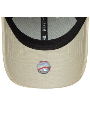 New York Yankees Womens MLB Cord 9FORTY Adjustable Cap New Era 60691355 Cream