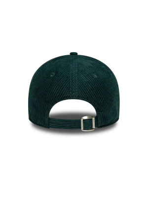 LA Dodgers Womens MLB Cord 9FORTY Adjustable Cap New Era 60691358 Dark Green
