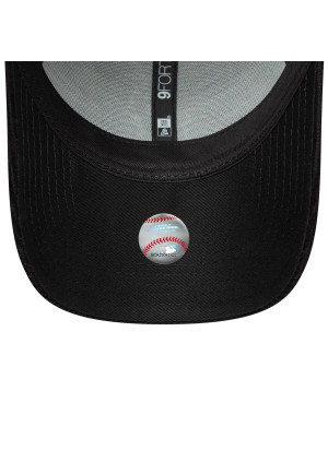 Boné New York Yankees Womens MLB Cord 9FORTY Adjustable New Era 60691365 Preto