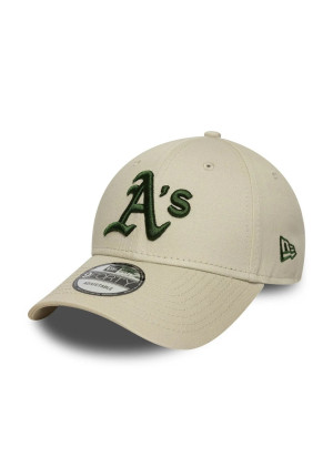 Oakland Athletics MLB League Essential 9FORTY Adjustable Cap New Era 60691394 Cream