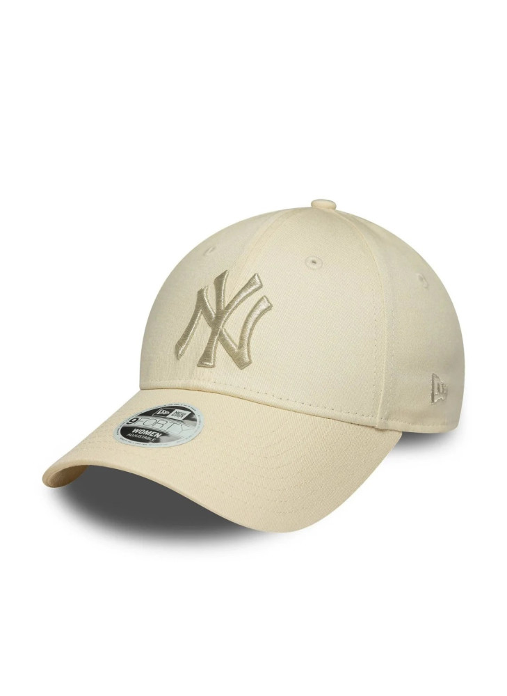 New York Yankees Womens MLB Metallic Logo 9FORTY Adjustable Cap New Era 60691410 Cream New York Yankees Womens MLB Metallic Logo 9FORTY Adjustable Cap New Era 60691410 Cream