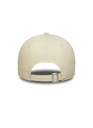 New York Yankees Womens MLB Metallic Logo 9FORTY Adjustable Cap New Era 60691410 Cream