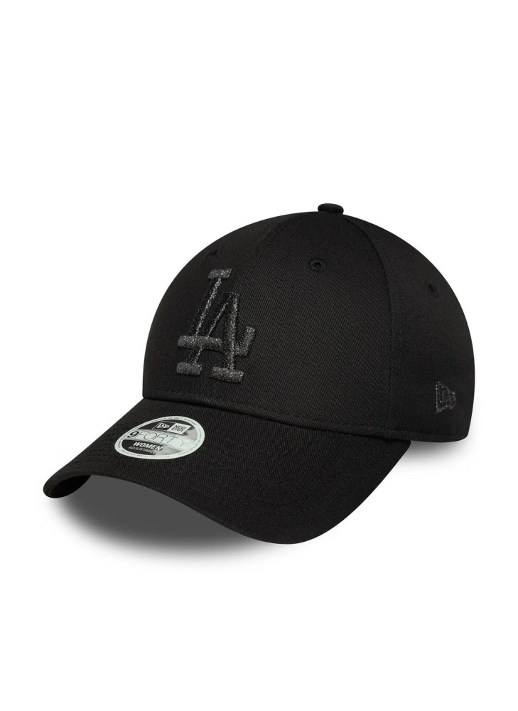 LA Dodgers Womens MLB Metallic Logo 9FORTY Adjustable Cap New Era 60691412 Black LA Dodgers Womens MLB Metallic Logo 9FORTY Adjustable Cap New Era 60691412 Black