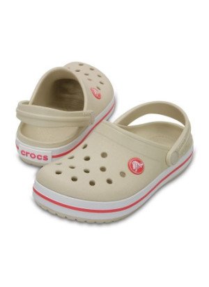 Crocband Clog K Beach Sandals  Crocs 204537-1AS Stucco/Melon